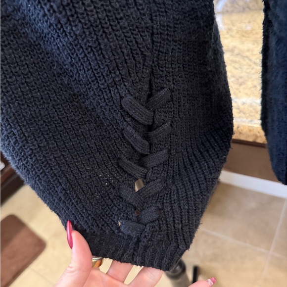 Express black knit sweater 🖤 size small - Picture 5 of 7
